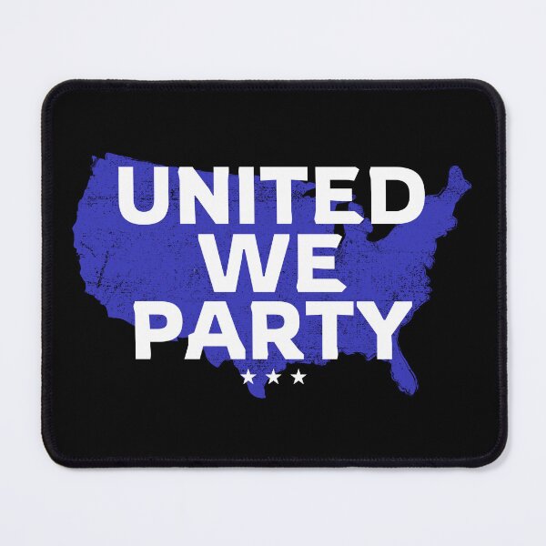 Item preview, United We Party USA designed and sold by PTMerchco.