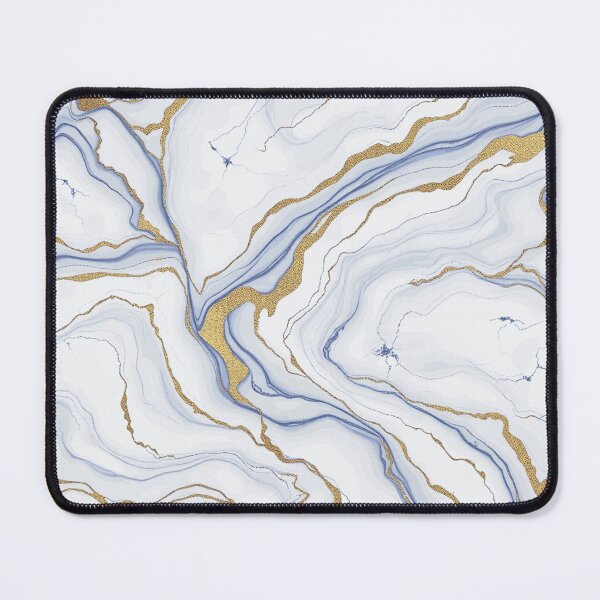 Item preview, Elegant White Marble With Gold Veins designed and sold by IntelliMindDesigns.
