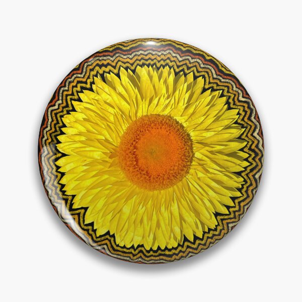 Item preview, Radiating Strawflower designed and sold by Moss-Mandalas.