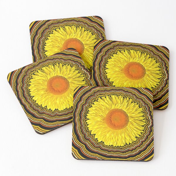 Item preview, Radiating Strawflower designed and sold by Moss-Mandalas.