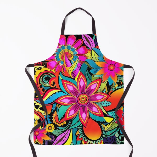 Item preview, Hippie 1960's Groovy Psychedelic Vibrant Flower Designs Art designed and sold by DEC02.