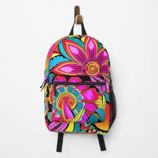 Item preview, Hippie 1960's Groovy Psychedelic Vibrant Flower Designs Art designed and sold by DEC02.