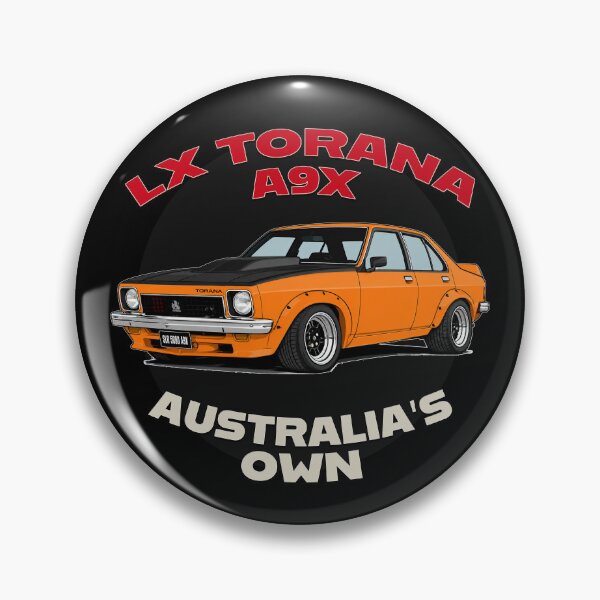 Item preview, Orange Holden LX Torana A9X Australia’s Own Classic Aussie Muscle Car Illustration designed and sold by Michael van der Hoorn.