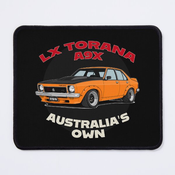 Item preview, Orange Holden LX Torana A9X Australia’s Own Classic Aussie Muscle Car Illustration designed and sold by Michael van der Hoorn.