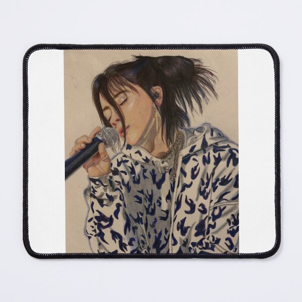 Item preview, Billie Eilish pencil drawing designed and sold by GabriellaCoccia.