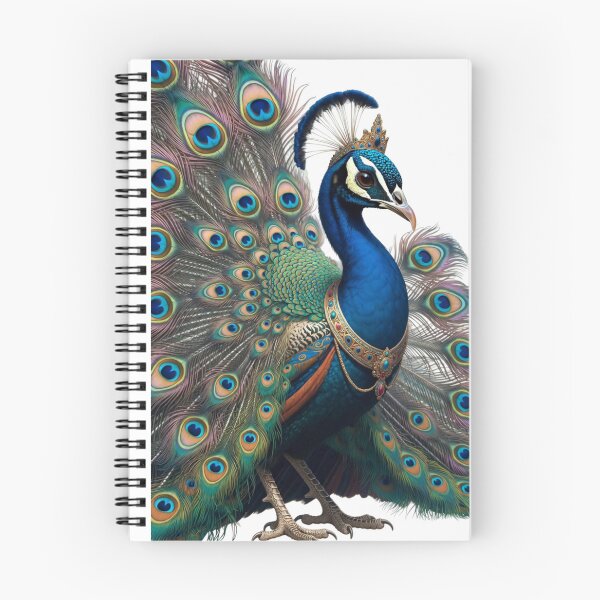 Item preview, Majestic Peacock in Royal Attire with Crown designed and sold by ekemarket.