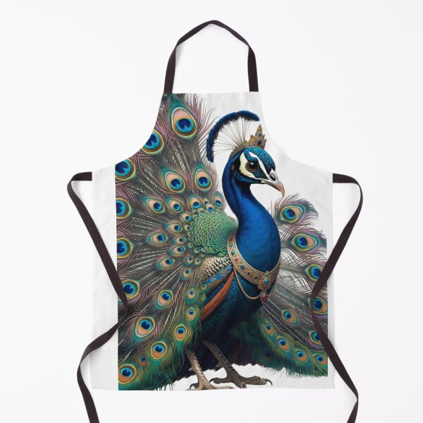 Item preview, Majestic Peacock in Royal Attire with Crown designed and sold by ekemarket.
