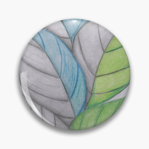Item preview, Green and blue leaves  designed and sold by Artbysarah23.