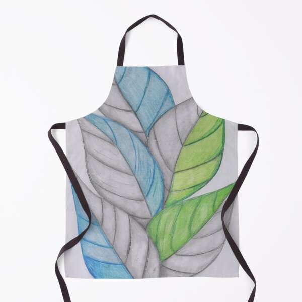 Item preview, Green and blue leaves  designed and sold by Artbysarah23.