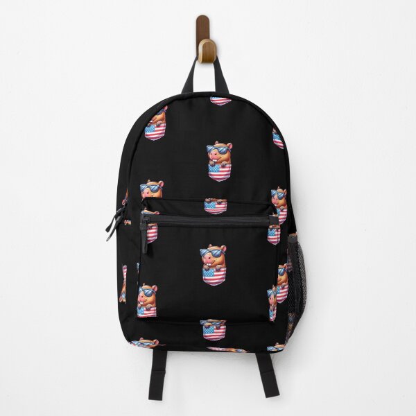 Item preview, Funny Capybara 4th July USA Flag America Boys Girls Kids designed and sold by rafaeltto.