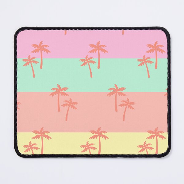 Item preview, Pastel paper ream with coral palm trees designed and sold by BritishDelights.