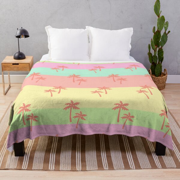 Item preview, Pastel paper ream with coral palm trees designed and sold by BritishDelights.