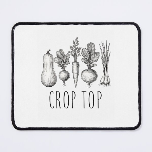 Item preview, Root Vegetable Lover Shirt Crop Top Funny Farming Gardening design, Cute Farmer Humor Graphic Tee designed and sold by AsturShop.