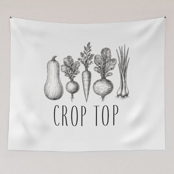 Item preview, Root Vegetable Lover Shirt Crop Top Funny Farming Gardening design, Cute Farmer Humor Graphic Tee designed and sold by AsturShop.