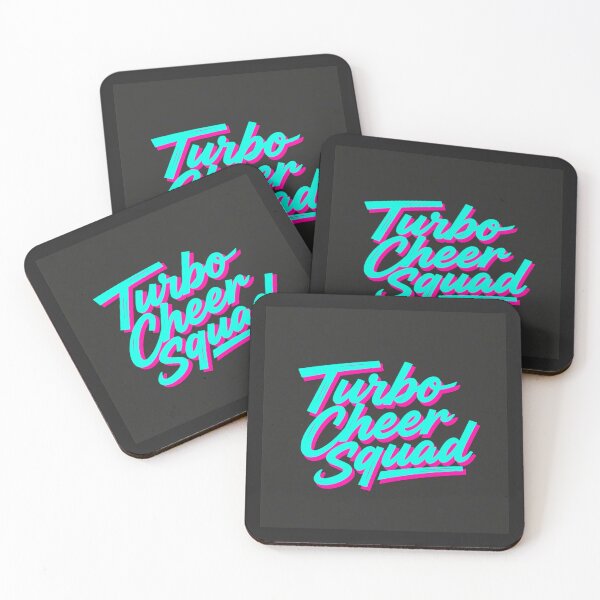 Item preview, Turbo Cheer Squad Retro Typography Tee designed and sold by Arte-Excellency.