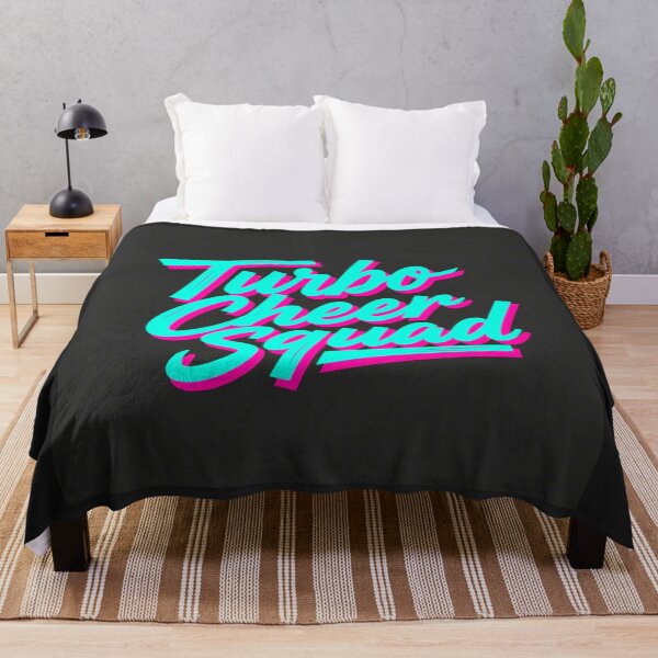 Item preview, Turbo Cheer Squad Retro Typography Tee designed and sold by Arte-Excellency.
