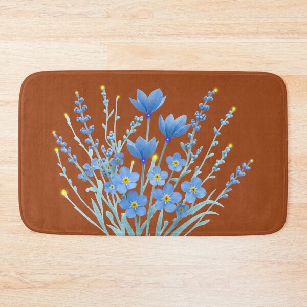 Item preview, Blue Wildflower Bouquet – Dreamy Botanical Floral Aesthetic designed and sold by M22--.