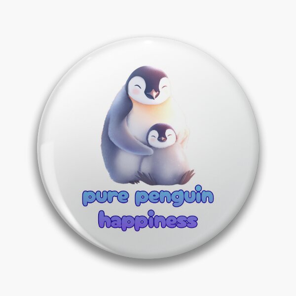 Item preview, Pure Penguin Happiness designed and sold by bubblyrainbow.