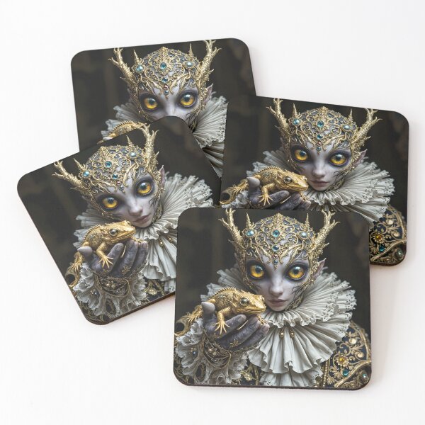Item preview, Amber view from the depths of cosmic surrealism designed and sold by KunstGeist.