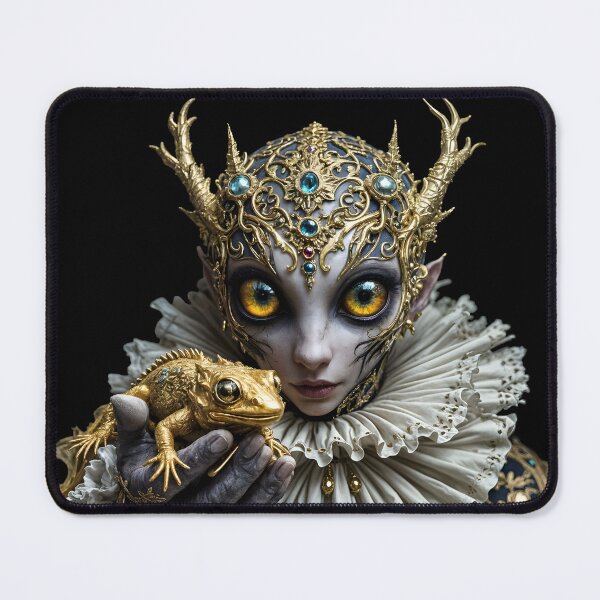 Item preview, Amber view from the depths of cosmic surrealism designed and sold by KunstGeist.