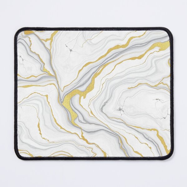 Item preview, Luxury White Marble Texture With Gold Veins designed and sold by IntelliMindDesigns.