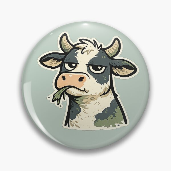 Item preview, Hard to Impress Cow designed and sold by EastEndTownie.