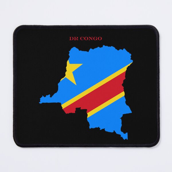 Item preview, DR Congo Map Flag Silhouette Central Africa Travel Pride Gift designed and sold by NTGUILTY.
