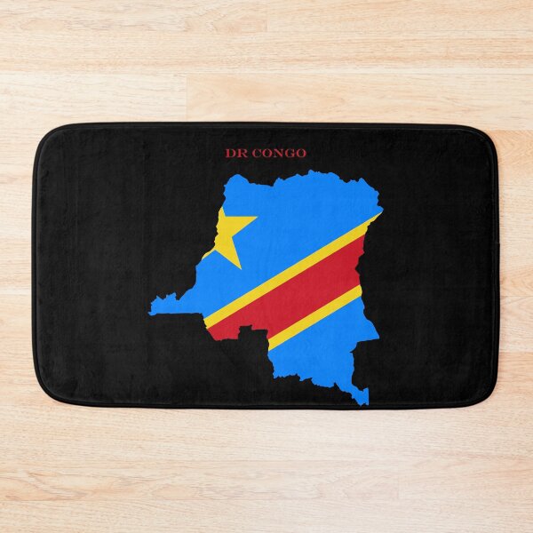 Item preview, DR Congo Map Flag Silhouette Central Africa Travel Pride Gift designed and sold by NTGUILTY.