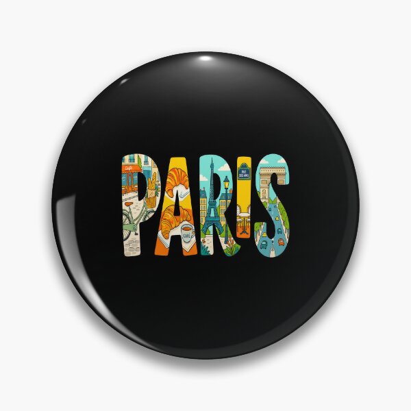 Item preview, Paris France Travel Typography French Cafe Art designed and sold by sky11PP.