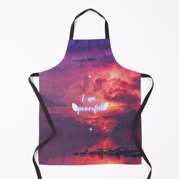 Item preview, I Am Powerful Stormy Clouds Affirmation designed and sold by Vaeliss.