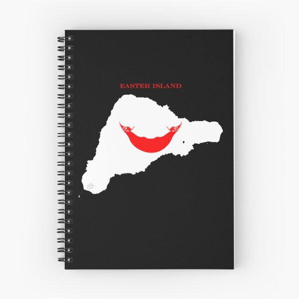 Item preview, Easter Island Map Flag Silhouette Rapa Nui Travel Pride Gift designed and sold by NTGUILTY.
