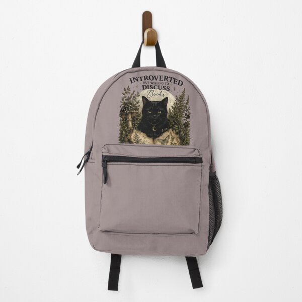 Item preview, Black Cat Dark Academia Book Lover Sticker designed and sold by Lumennyxart.