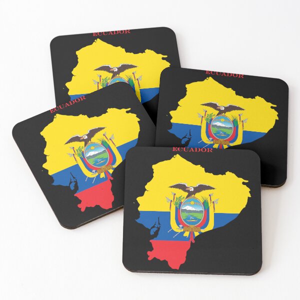 Item preview, Ecuador Map Flag Silhouette South America Travel Pride Gift designed and sold by NTGUILTY.