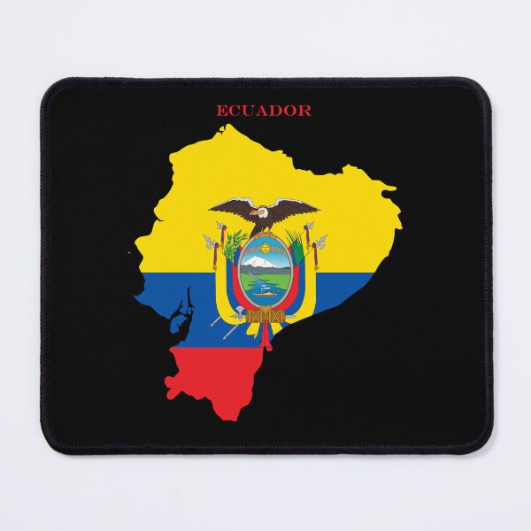 Item preview, Ecuador Map Flag Silhouette South America Travel Pride Gift designed and sold by NTGUILTY.