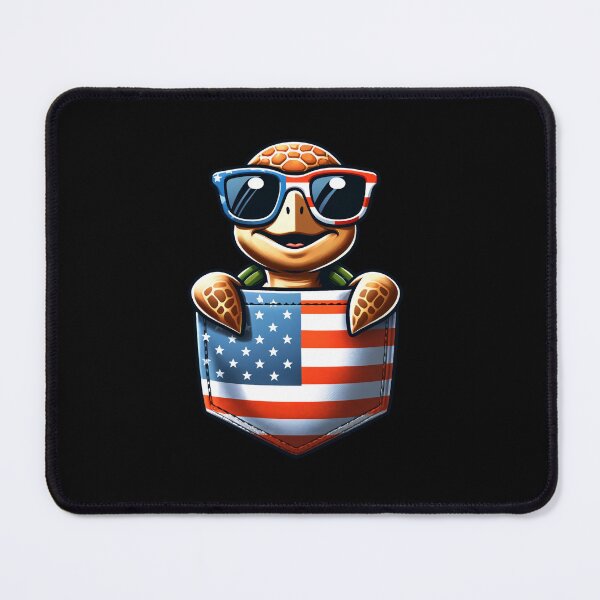 Item preview, Funny Tortoise 4th July USA Flag America Boys Girls Kids designed and sold by rafaeltto.