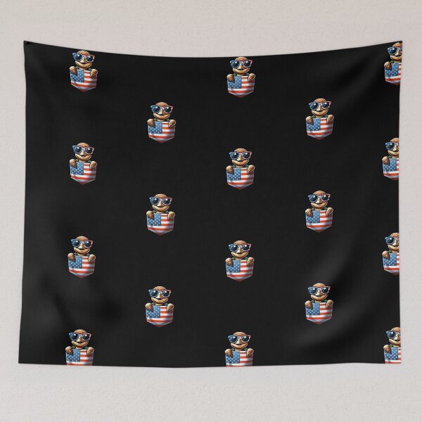 Item preview, Funny Tortoise 4th July USA Flag America Boys Girls Kids designed and sold by rafaeltto.