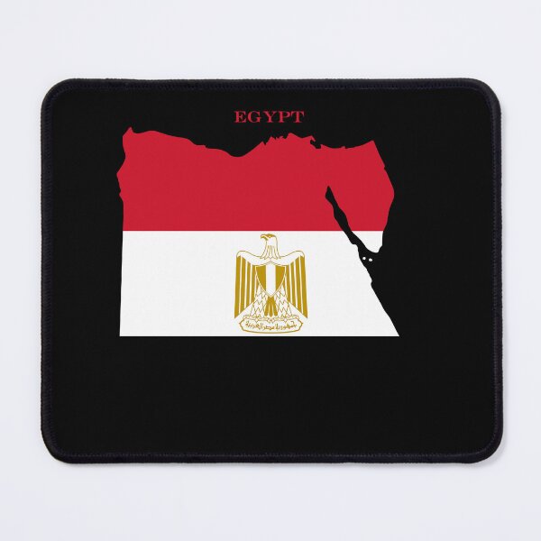 Item preview, Egypt Map Flag Silhouette North Africa Travel Pride Gift designed and sold by NTGUILTY.