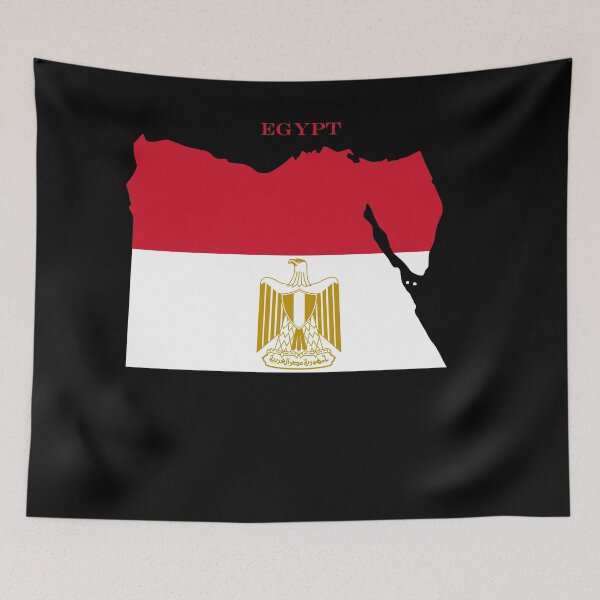 Item preview, Egypt Map Flag Silhouette North Africa Travel Pride Gift designed and sold by NTGUILTY.