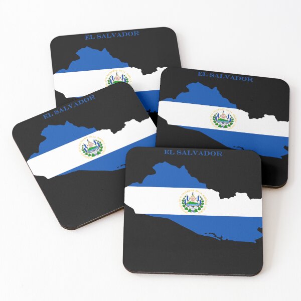 Item preview, El Salvador Map Flag Silhouette Central America Travel Pride Gift designed and sold by NTGUILTY.