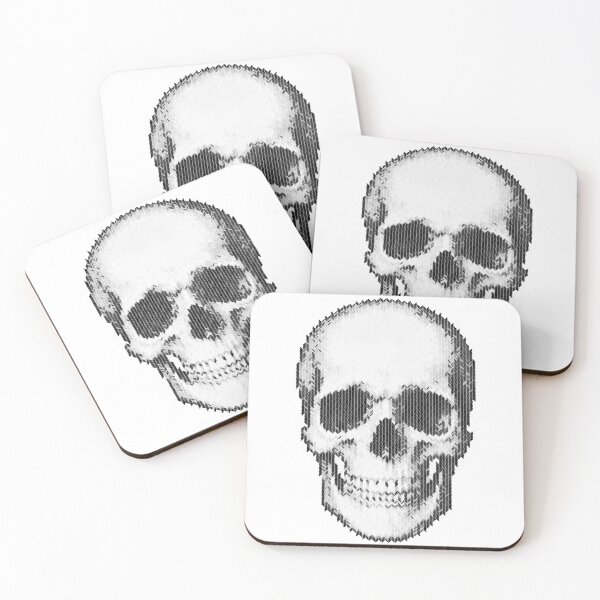Item preview, Minimalistic Skull designed and sold by florback.