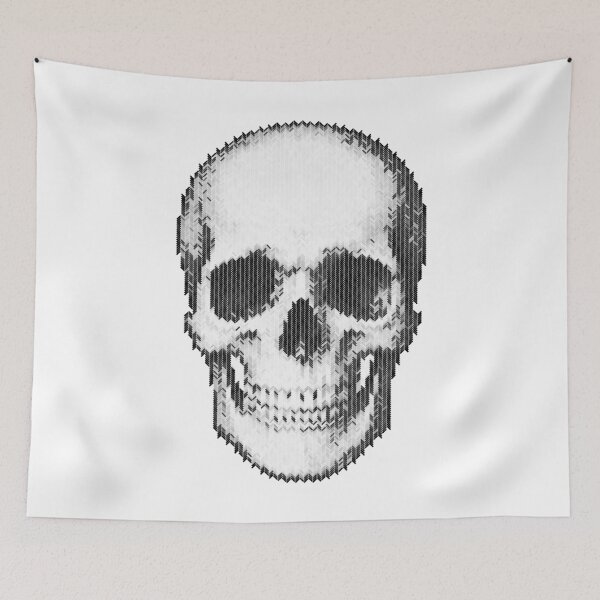 Item preview, Minimalistic Skull designed and sold by florback.