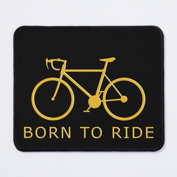 Item preview, born to ride, minimalist bicycle lifestyle design for true cycling lovers. good life style designed and sold by rikyfreestyle.