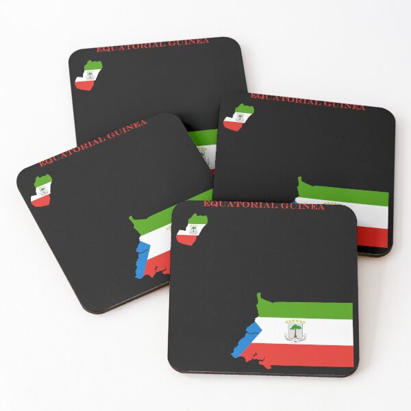 Item preview, Equatorial Guinea Map Flag Silhouette Central Africa Travel Pride Gift designed and sold by NTGUILTY.