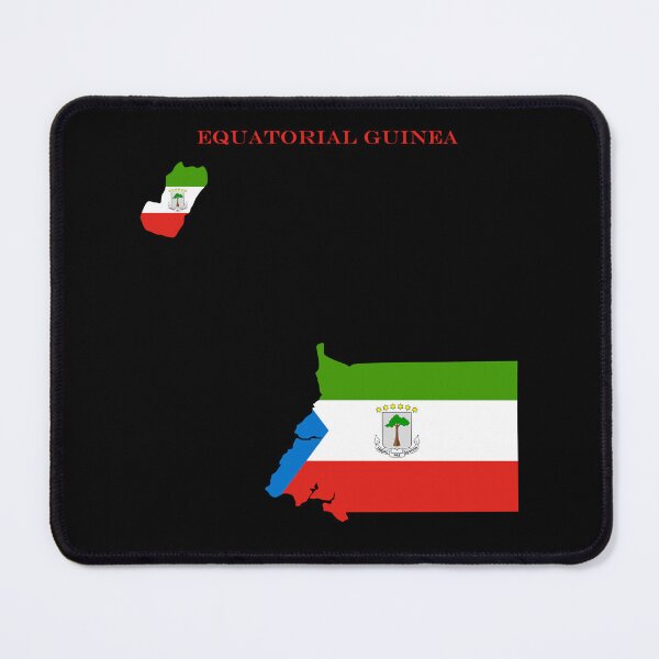 Item preview, Equatorial Guinea Map Flag Silhouette Central Africa Travel Pride Gift designed and sold by NTGUILTY.