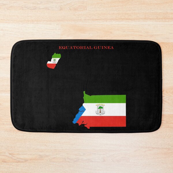 Item preview, Equatorial Guinea Map Flag Silhouette Central Africa Travel Pride Gift designed and sold by NTGUILTY.