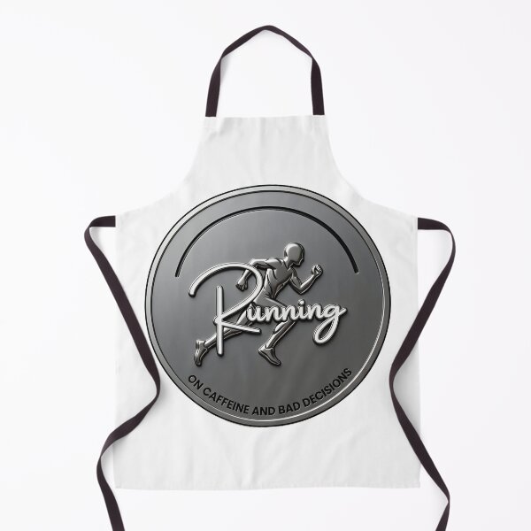 Item preview, Running on Caffeine and Bad Decisions Sticker designed and sold by MaritaSS.