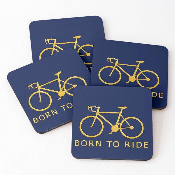 Item preview, born to ride, minimalist bicycle lifestyle design for true cycling lovers. good life style designed and sold by rikyfreestyle.