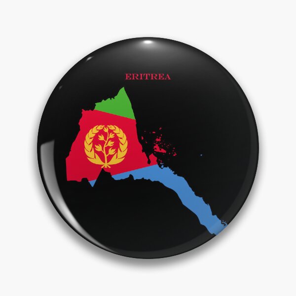 Item preview, Eritrea Map Flag Silhouette East Africa Travel Pride Gift designed and sold by NTGUILTY.