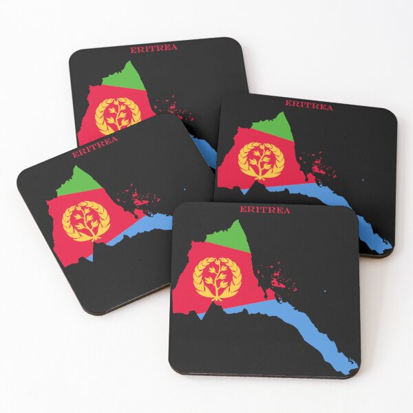 Item preview, Eritrea Map Flag Silhouette East Africa Travel Pride Gift designed and sold by NTGUILTY.