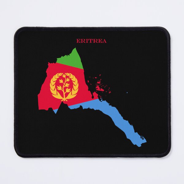 Item preview, Eritrea Map Flag Silhouette East Africa Travel Pride Gift designed and sold by NTGUILTY.